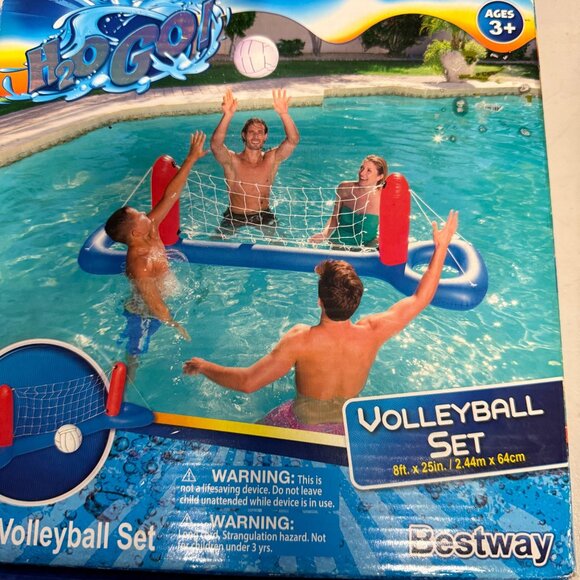 H2OGO! Volleyball Set & CoolerZ Floating Cooler By Bestway - Picture 4 of 5
